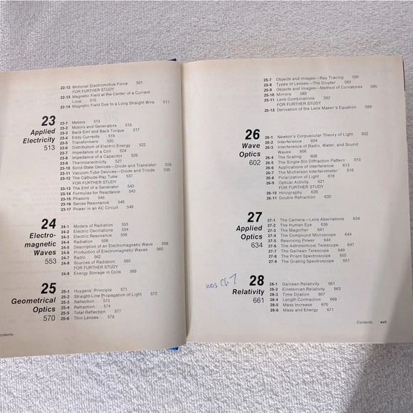 Vintage College Physics Fifth Edition Hard  Cover Text Book - Picture 12 of 13